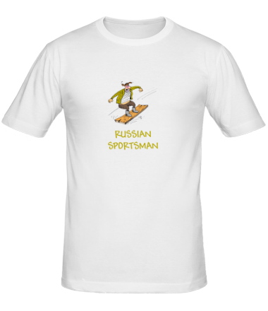 T-Shirt "Russische sportsman"